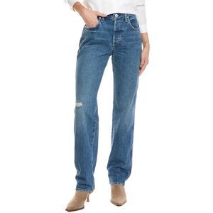 Amo Denim Womens Amo Charlotte Romeo Straight Jean, Blue